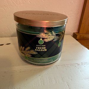 White Barn Fresh Balsam Candle